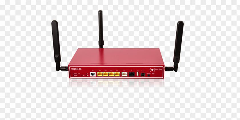 Stateful Firewall Wireless Access Points Router Funkwerk Bintec RS353jv-4G (RS353jv-4G) Bintec-elmeg 5510000345 Rs353jv Ethernet Lan Adsl2+ Red Wired Rou LTE PNG