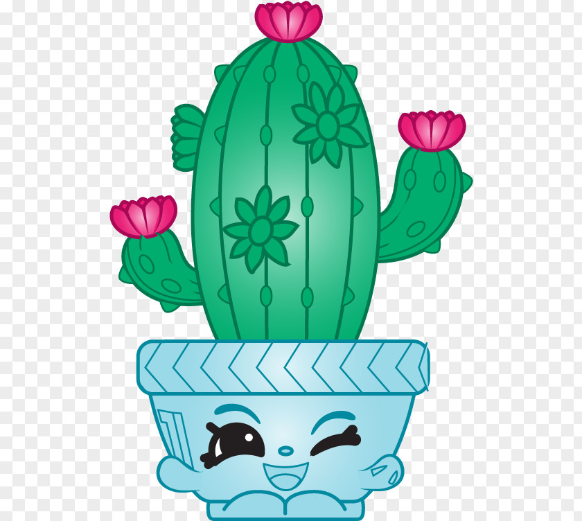 Succulent Plant Barbary Fig Cactus Cartoon PNG