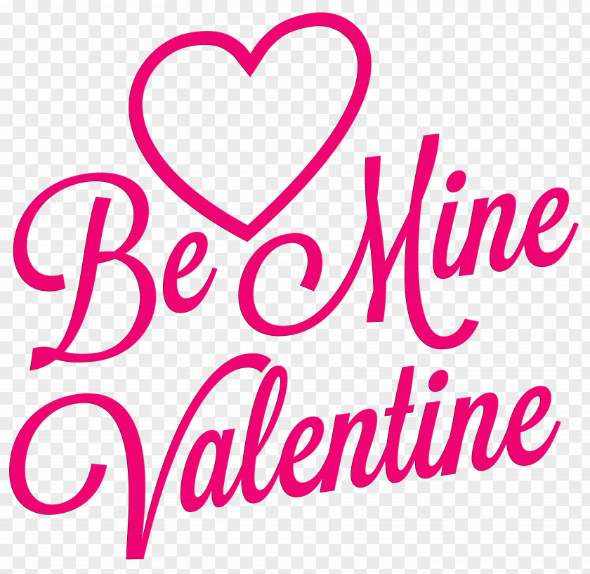 Be Mine Valentine Transparent PNG Clip Art Image Valentine's Day Gift Romance Illustration PNG