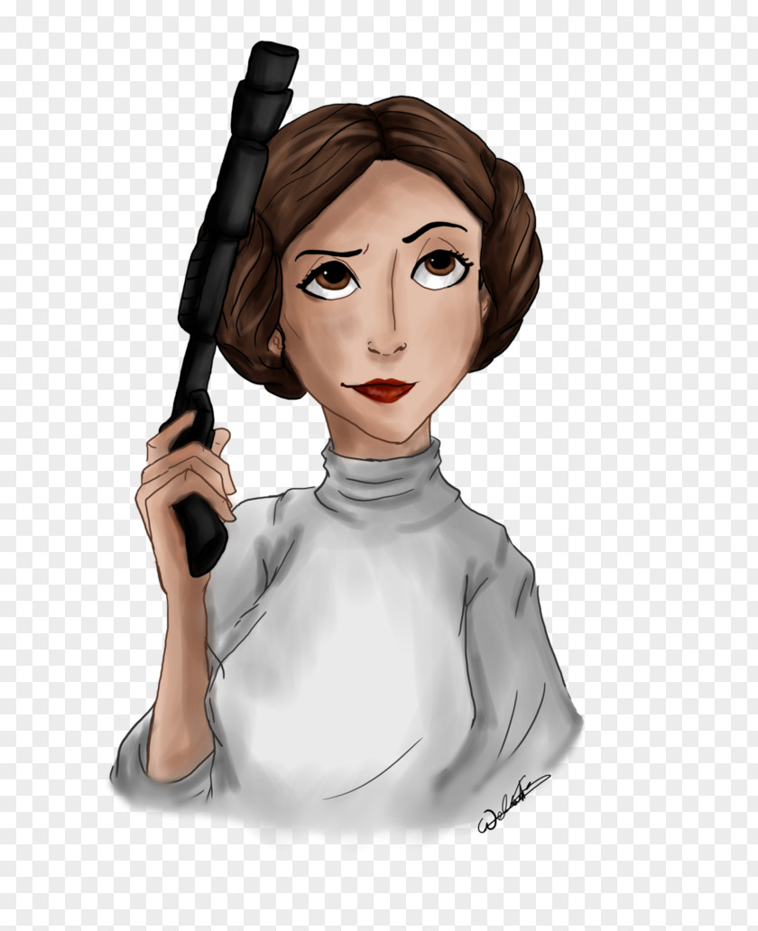 Star Wars Carrie Fisher Leia Organa Wars: Princess Drawing PNG