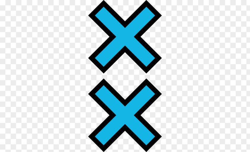 Abstract Pattern Emoji X Mark Cross Delete Symbol PNG