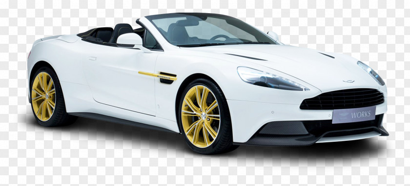 Aston Martin White Car Vanquish Zagato Vantage Cygnet PNG