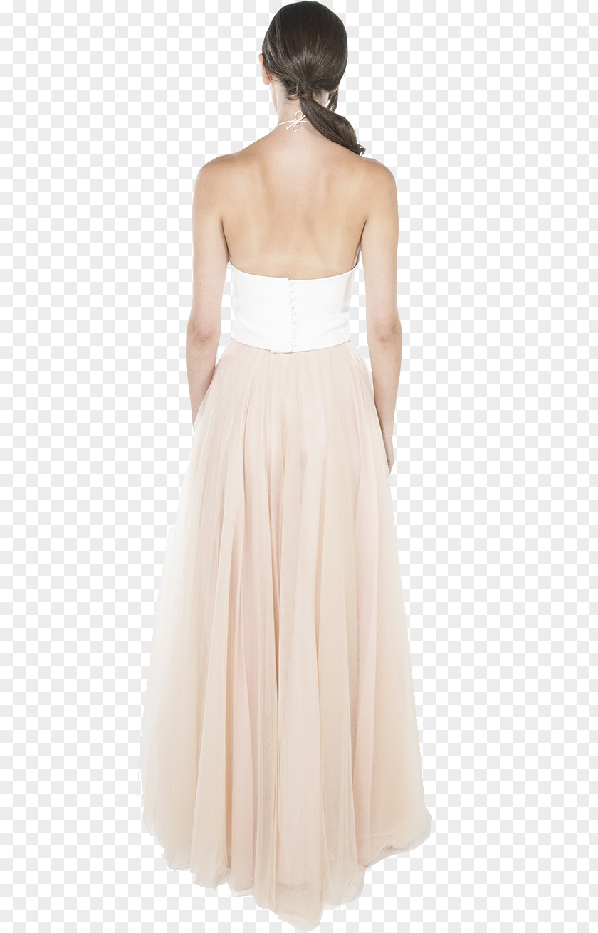 Blush Skirt Wedding Dress Bride PNG