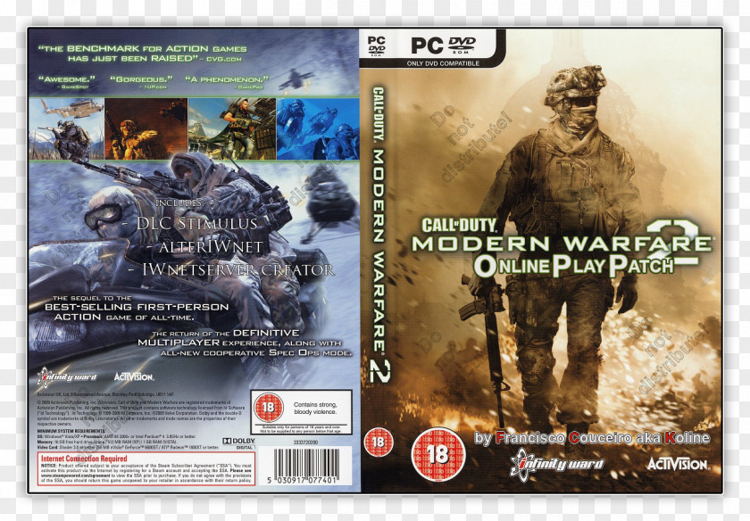Call Of Duty: Modern Warfare 2 Duty 4: 3 Xbox 360 United Offensive PNG