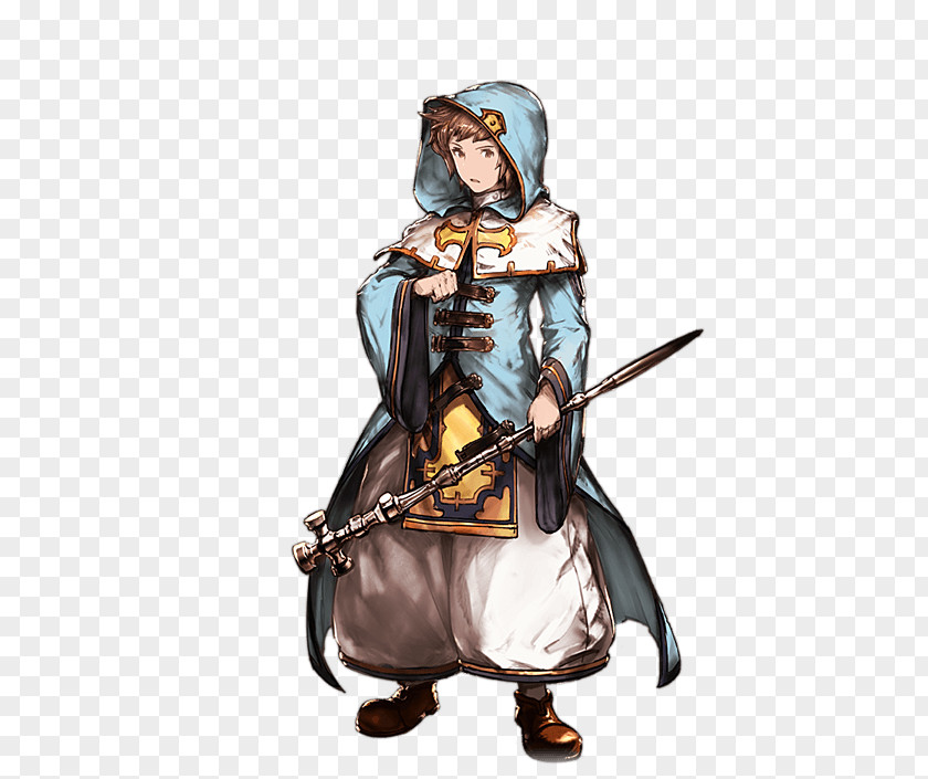 Hooded Priest Granblue Fantasy Game Lost Order Web Browser PNG
