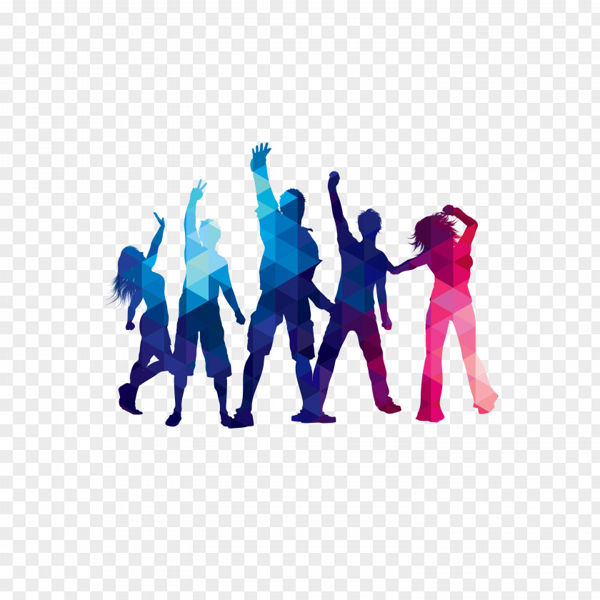 Silhouette Poster Dance PNG