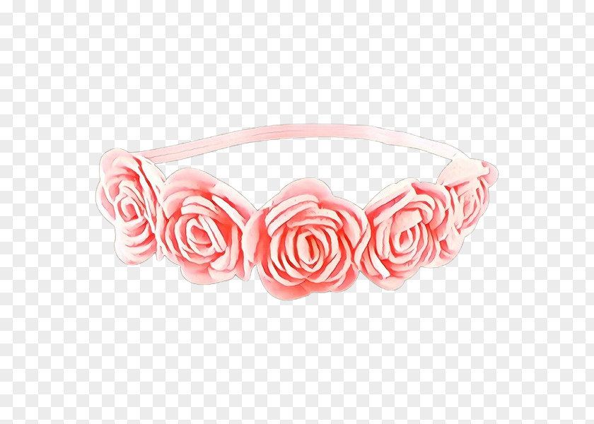 Wristband Headband Pink Red Bracelet Jewellery Hair Accessory PNG