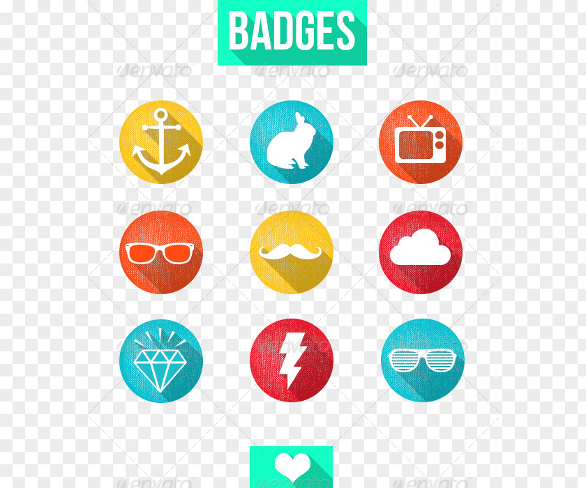 Abtract Badge Clip Art Desktop Wallpaper PNG