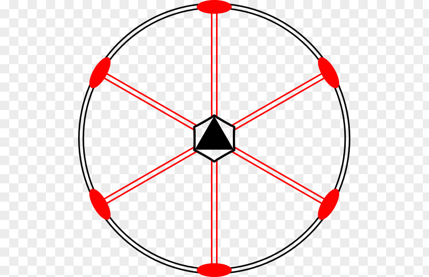 Circle Bicycle Wheels Point Angle Clip Art PNG
