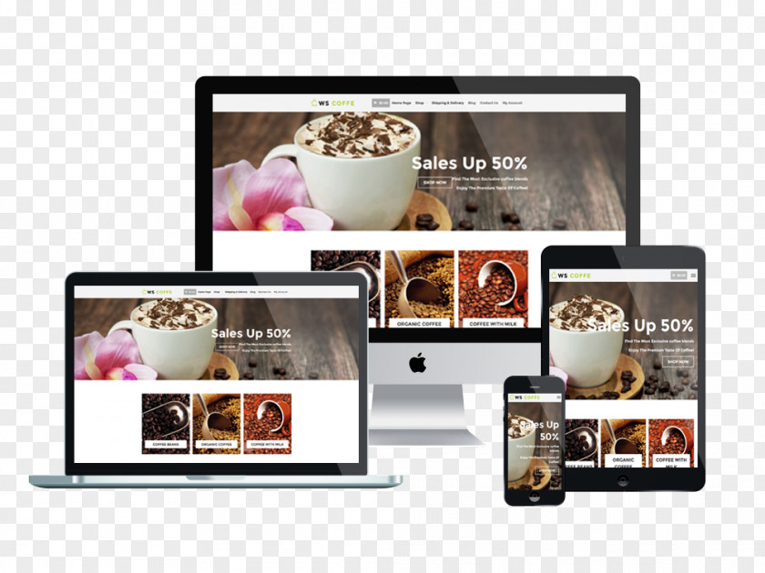 Coffee Theme Responsive Web Design Tea Template System WordPress PNG