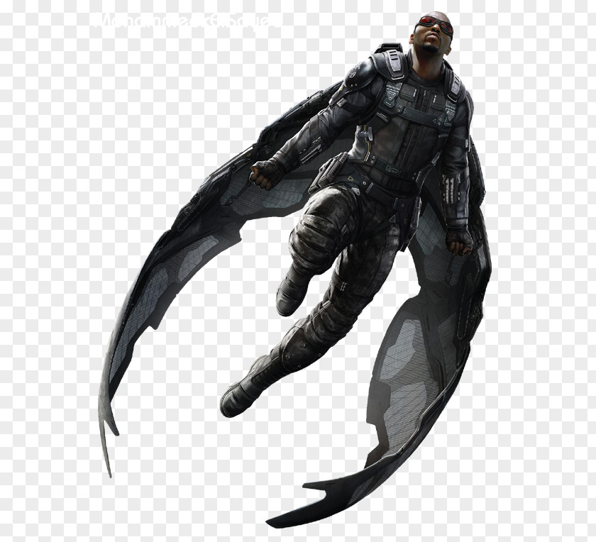 Falcon Captain America Black Widow Panther Bucky Barnes PNG