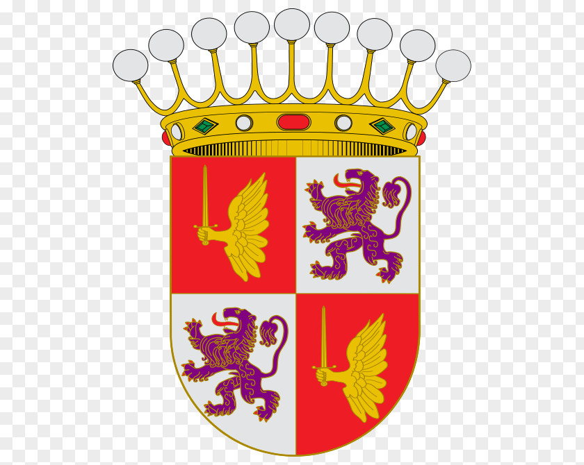 Family Spain Coat Of Arms Madrid Crest Escutcheon PNG