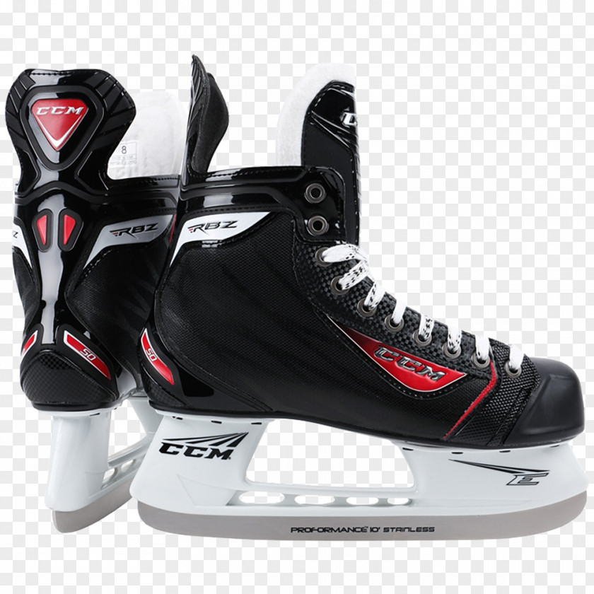 Ice Skates National Hockey League Bauer Equipment CCM PNG