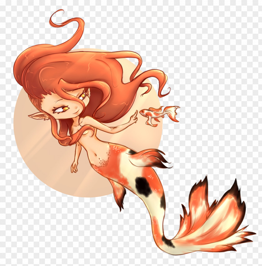 Mermaid Koi Legendary Creature Vertebrate PNG