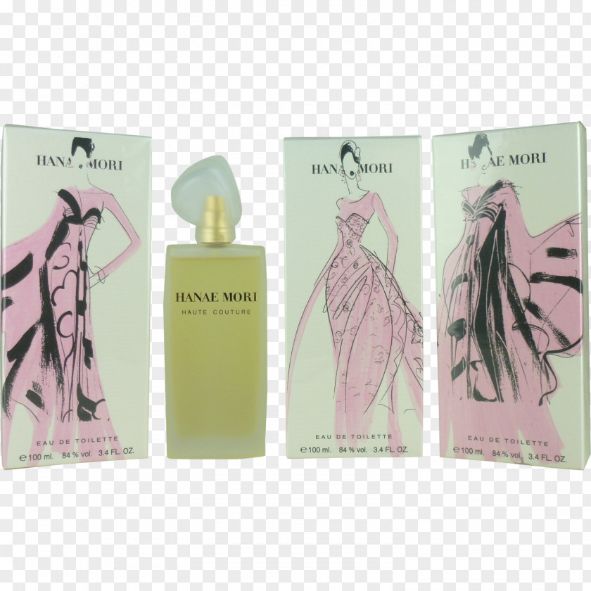 Perfume Eau De Toilette Cosmetics Hanae Mori HAUTE COUTURE: Mori-The Work And Style Odor PNG