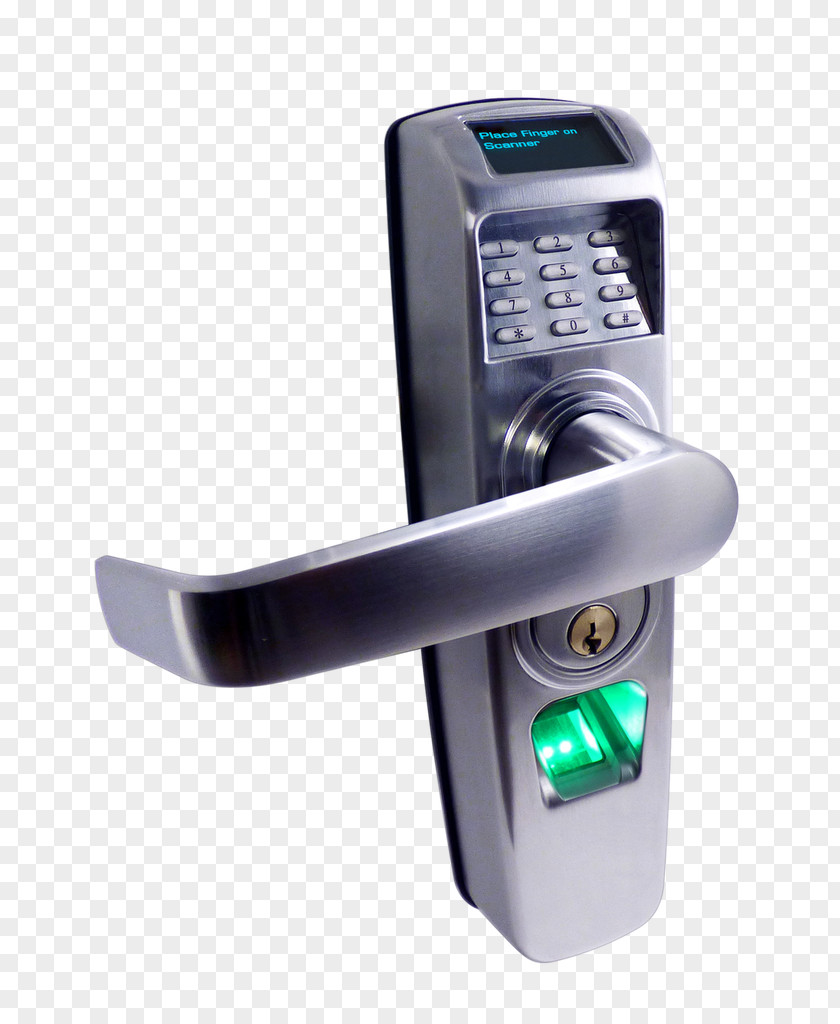 Scanner Gun Smart Lock Fingerprint Biometrics Westinghouse Electric Corporation PNG