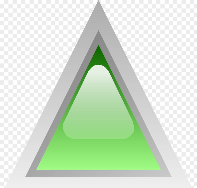 Triangle Green Clip Art PNG