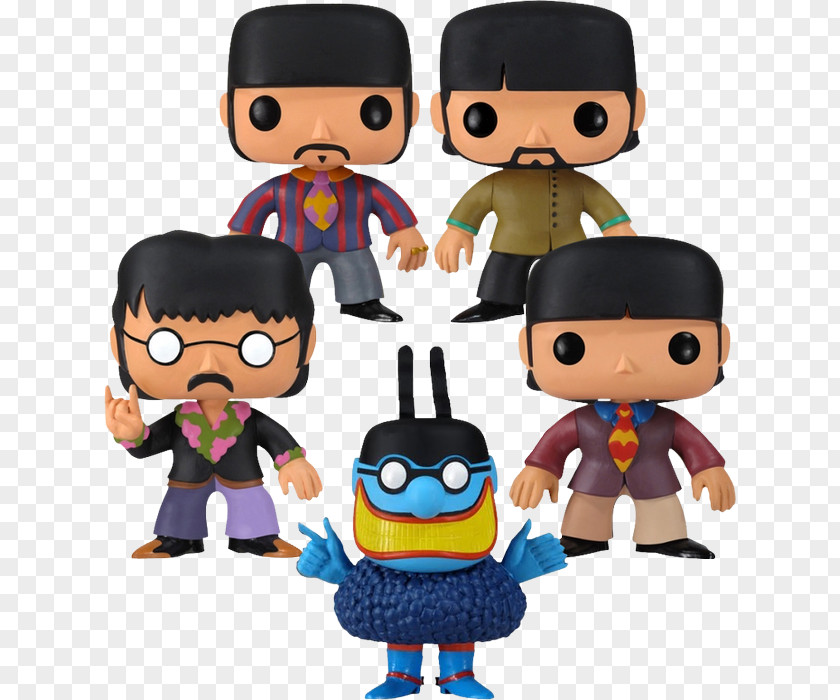 Blue Meanies The Beatles Funko Yellow Submarine Action & Toy Figures Pop Rock PNG