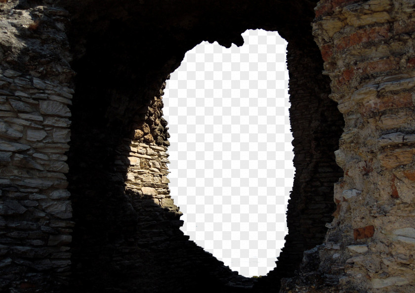 Cave Effect Wall Brick PNG