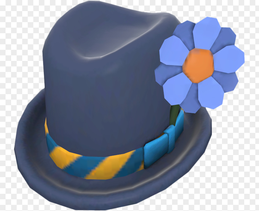 Hat Cobalt Blue PNG