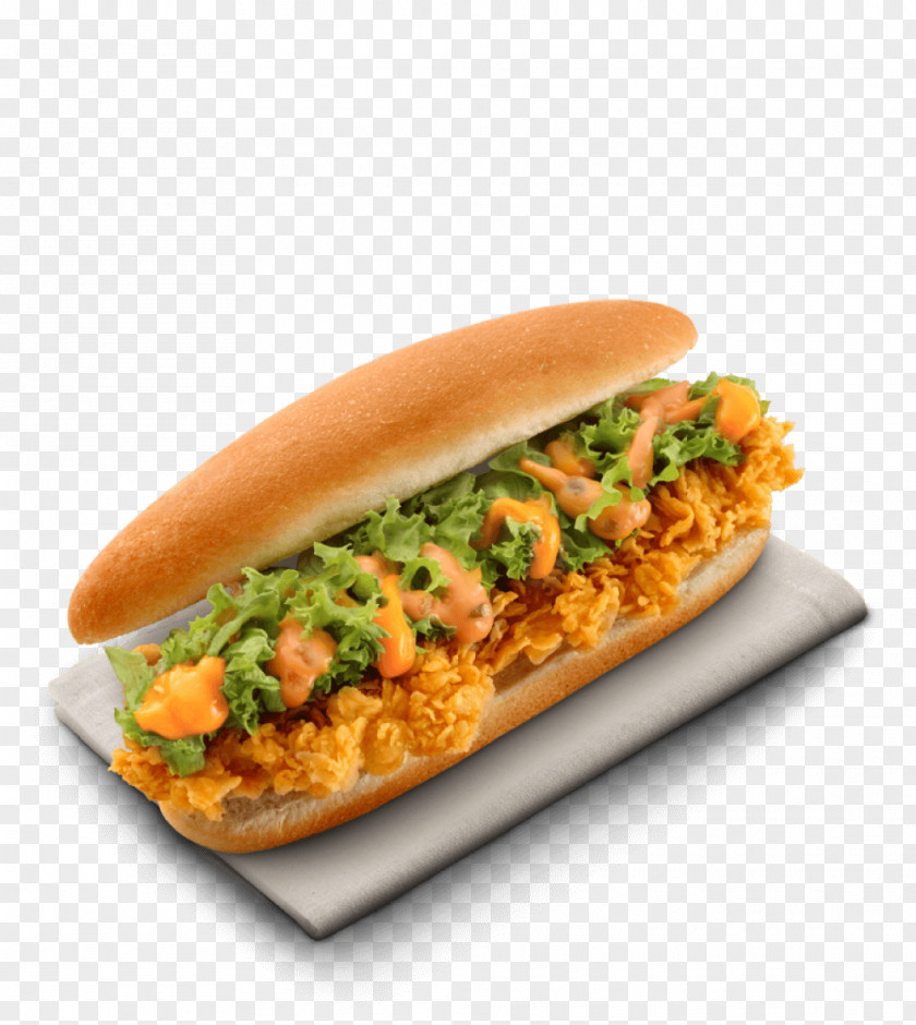 Kfc KFC Slider Hamburger Fried Chicken PNG