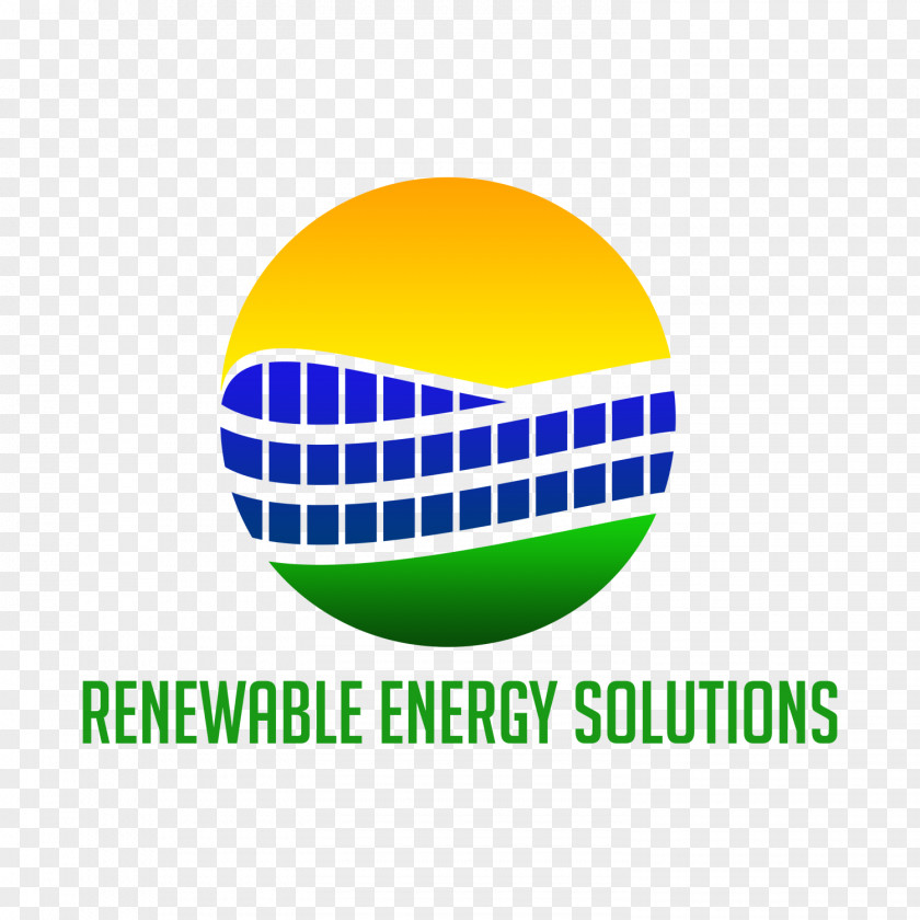 Solar Energy Logo Renewable Business PNG