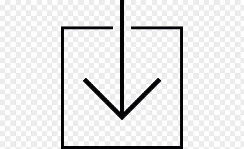 Arrow Download Symbol PNG