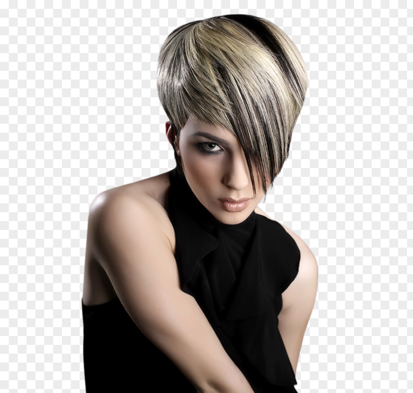 Hair Hairstyle Human Color Pixie Cut Blond PNG