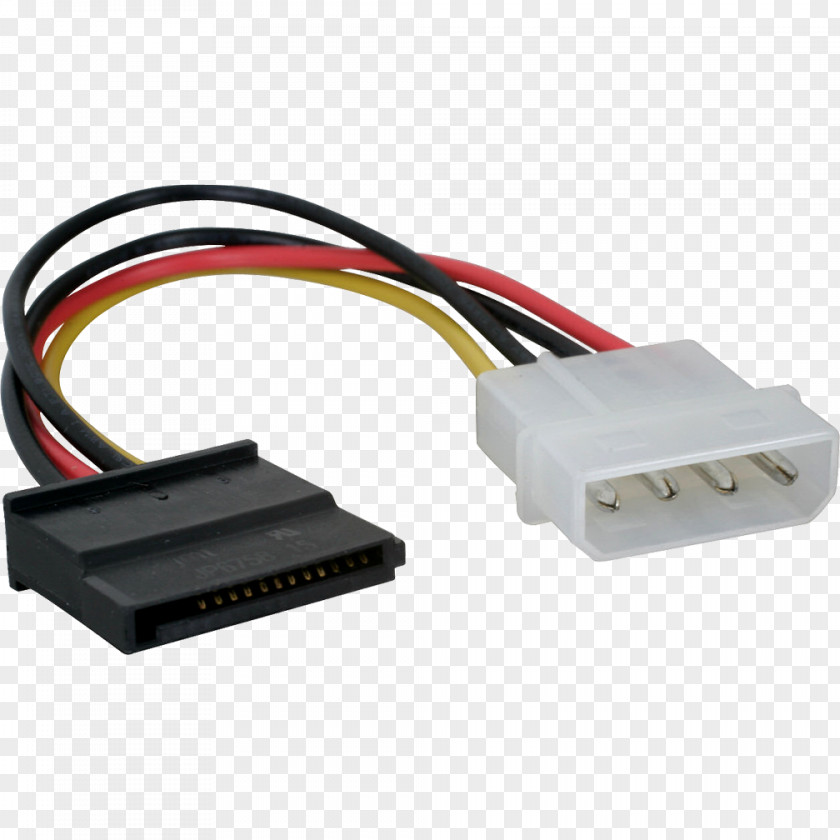 Hard Disk Power Supply Unit Serial ATA Molex Connector Converters Electrical PNG