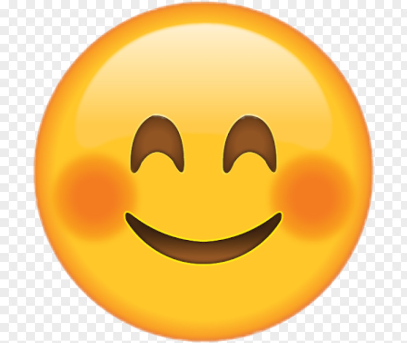 Pleased Material Property Happy Face Emoji PNG