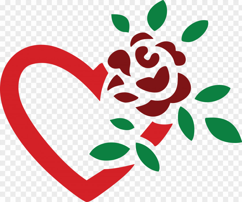 Snooker Heart Rose Clip Art PNG