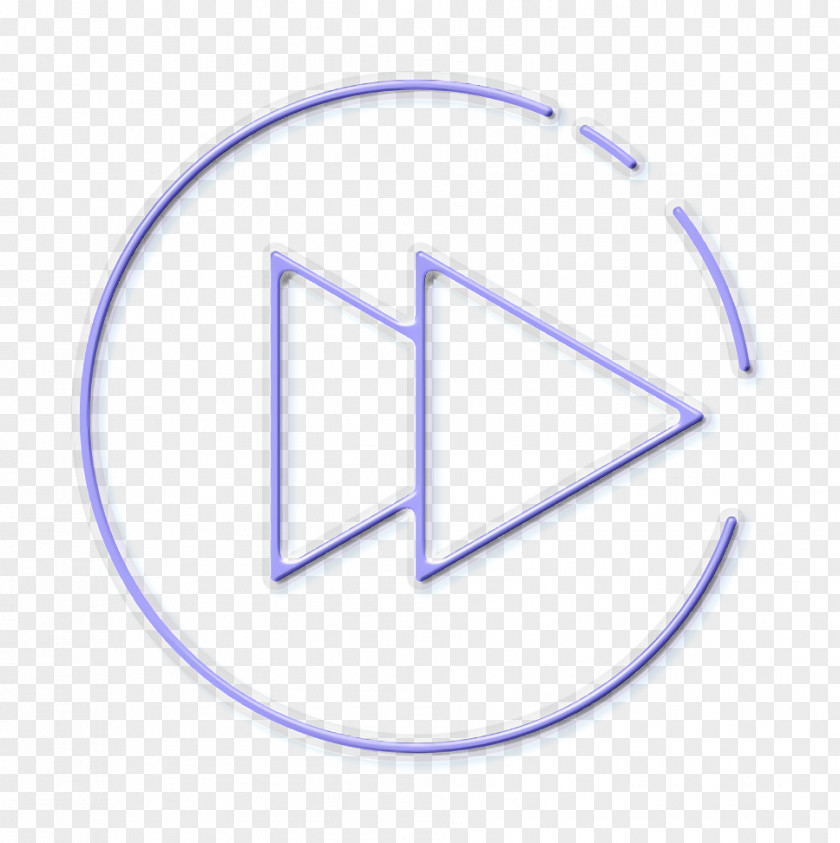 Symbol Electric Blue Electronics Icon Forward Music PNG