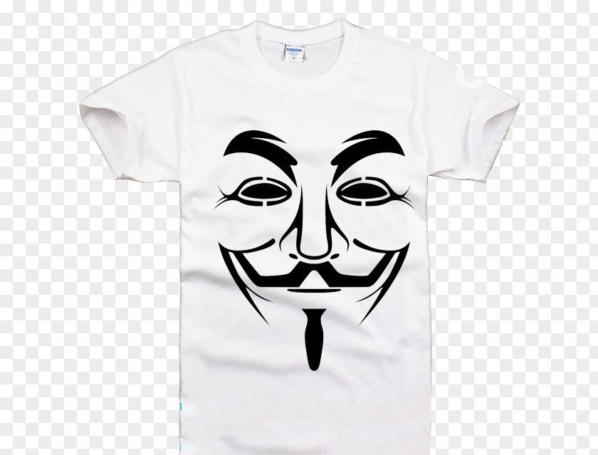 T-shirt V Guy Fawkes Mask Night PNG