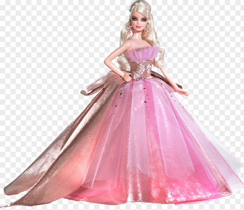 Barbie Amazon.com Doll Holiday Gown PNG