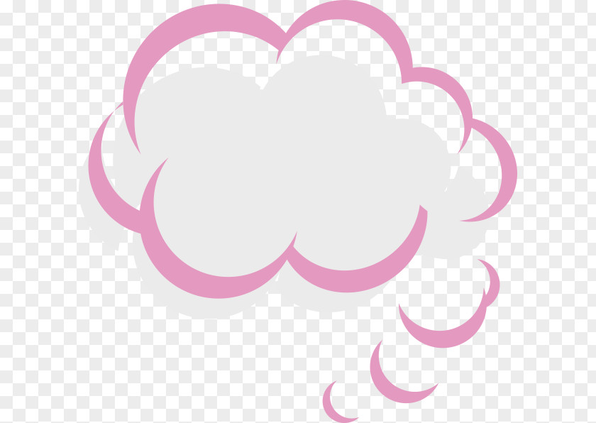 Dialogue Clouds Clip Art PNG