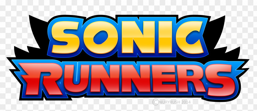 Sonic Runners Logo Banner Brand PNG