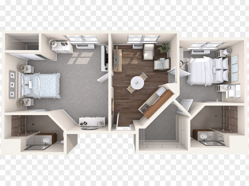 Bed Bath & Beyond Floor Plan Apartment Assisted Living Home PNG