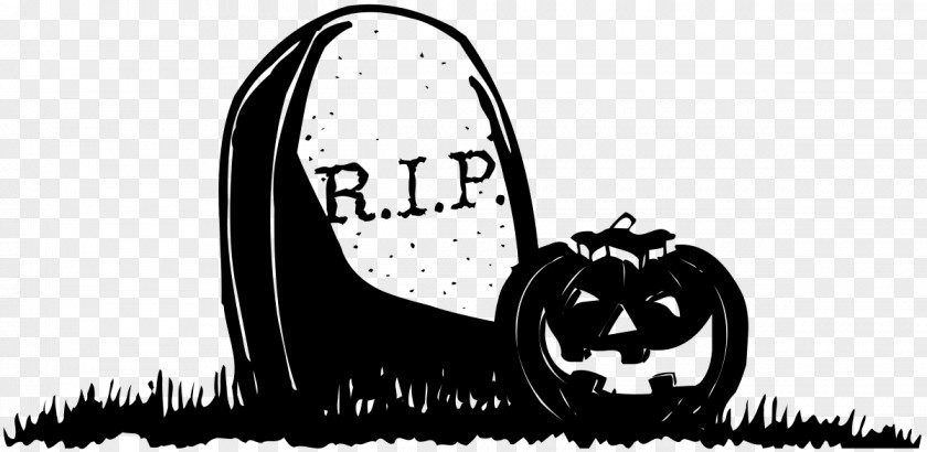 Images Of Pumpkin Halloween Headstone Cemetery Rest In Peace Clip Art PNG