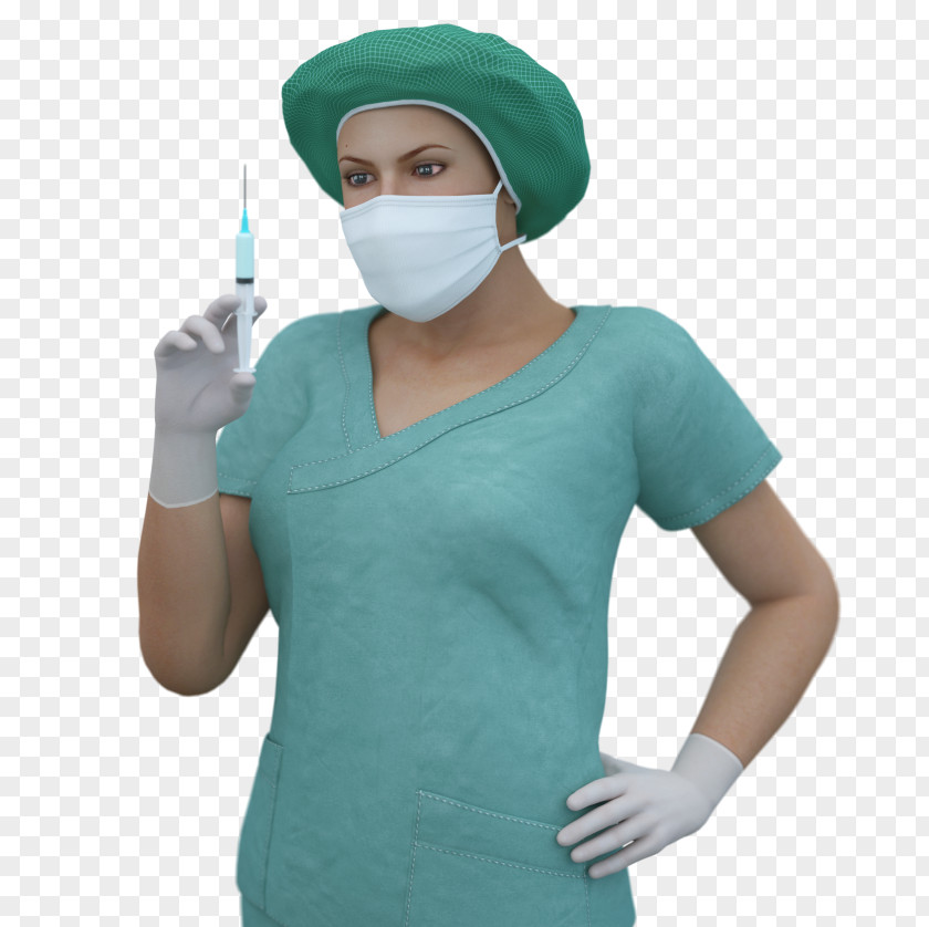 Infirm Surgeon's Assistant Medical Glove Sleeve Product PNG