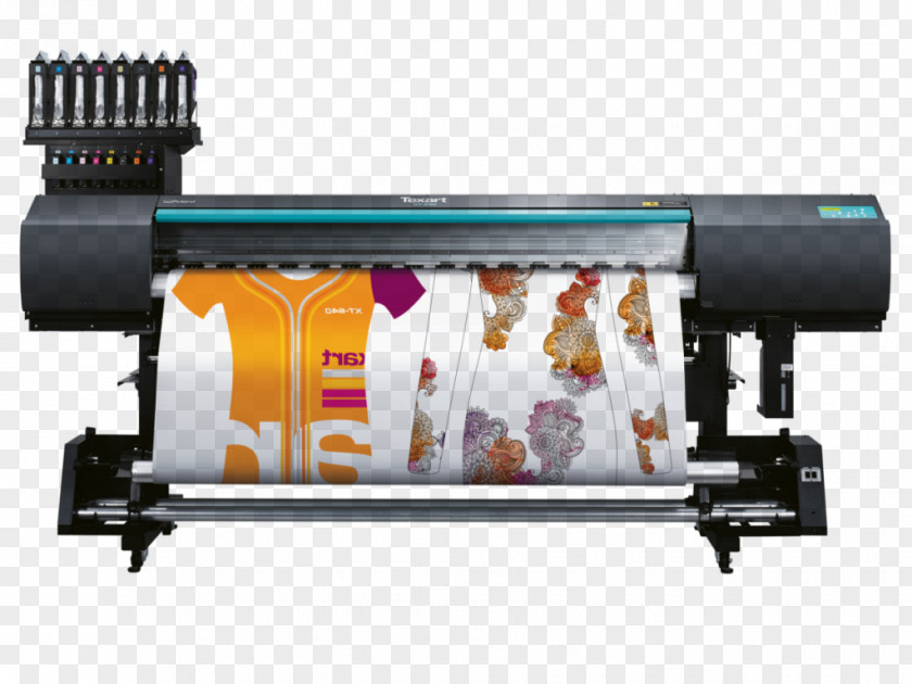 Printer Dye-sublimation Printing Roland DG Corporation Textile PNG