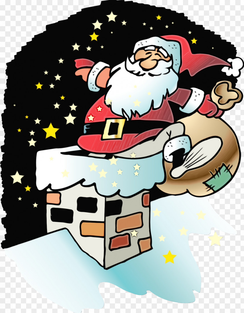 Santa Claus Advent Calendars Christmas And New Year Background PNG