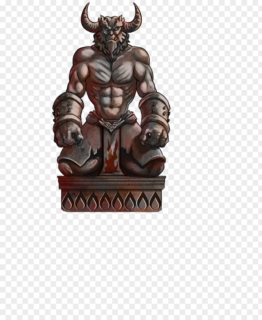 The Guardian Sculpture Figurine Statue Character PNG