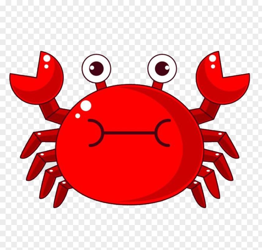 Cartoon Crab Chilli Illustration PNG