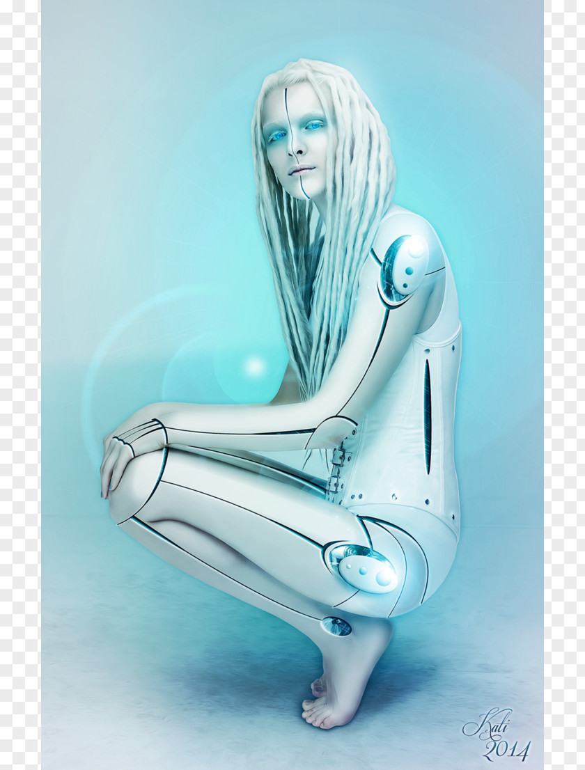 Cyborg She Eclipse Phase Robot Cyberpunk PNG