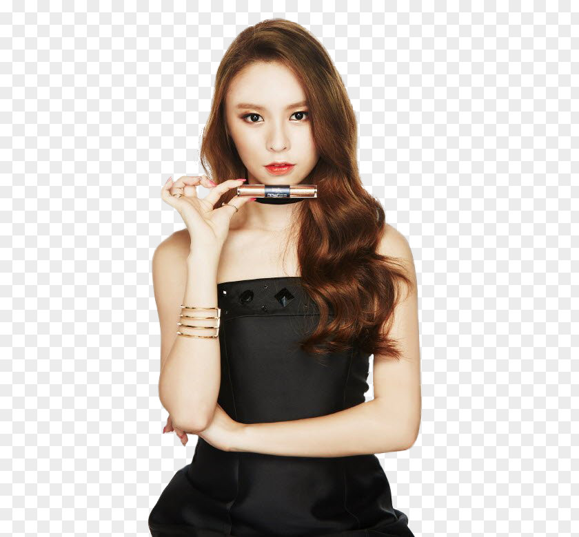 Elkie Chong CLC K-pop Cube Entertainment BLACK DRESS PNG