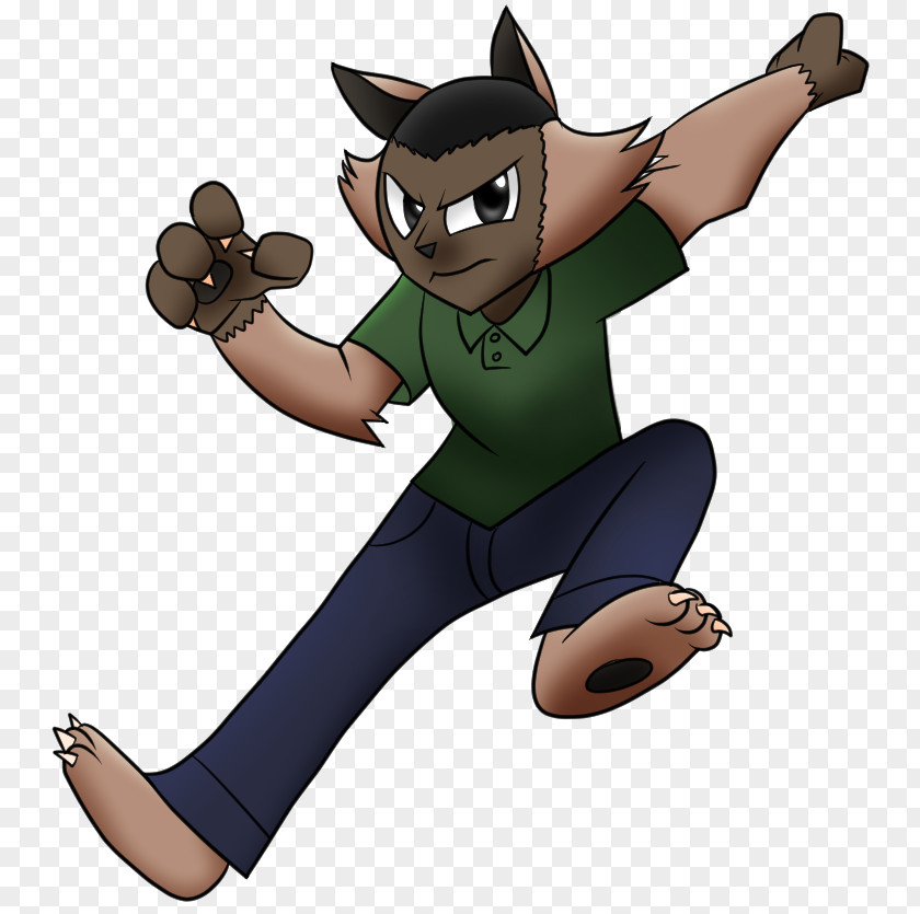 Grime Art DeviantArt Cat Werewolf Character PNG