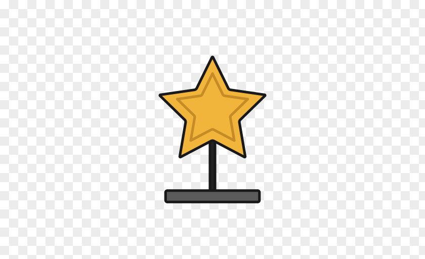 Hollywood Sign Award Star Clip Art PNG