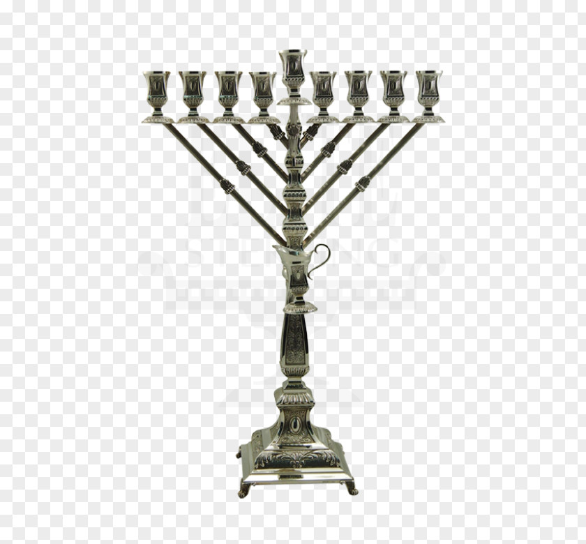 Judaism Menorah Hanukkah Jewish Holiday Ceremonial Art PNG