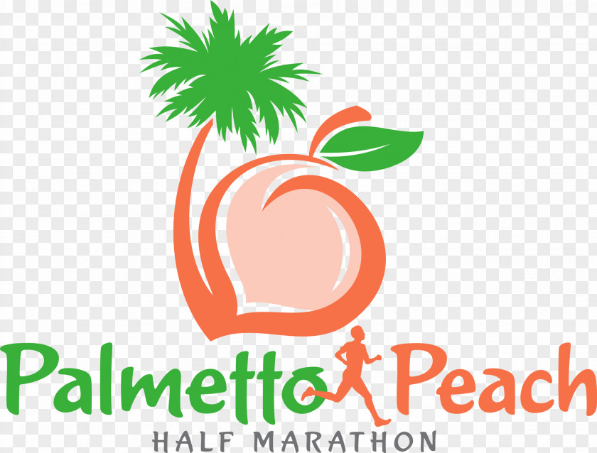 Peach Logo Fleet Feet Sports Augusta Half Marathon 10K Run Running PNG