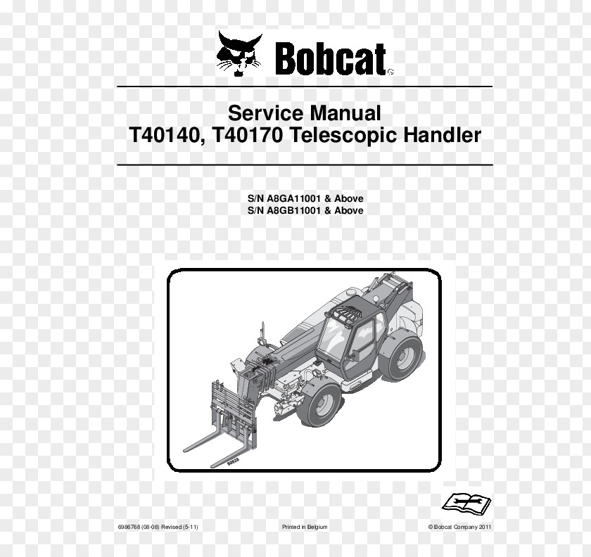 Telescopic Handler Machine Motor Vehicle Car Bobcat Company Engineering PNG